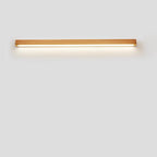 Japanese Wood Strip LED Wall Sconce