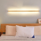 Japanese Wood Strip LED Wall Sconce