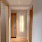 Japanese Wood Strip LED Wall Sconce