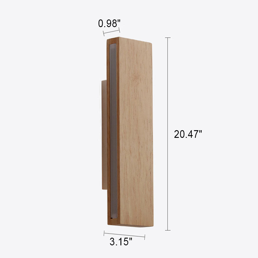 Log Rotatable LED Wall Sconce
