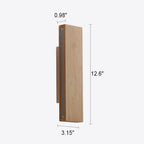 Log Rotatable LED Wall Sconce