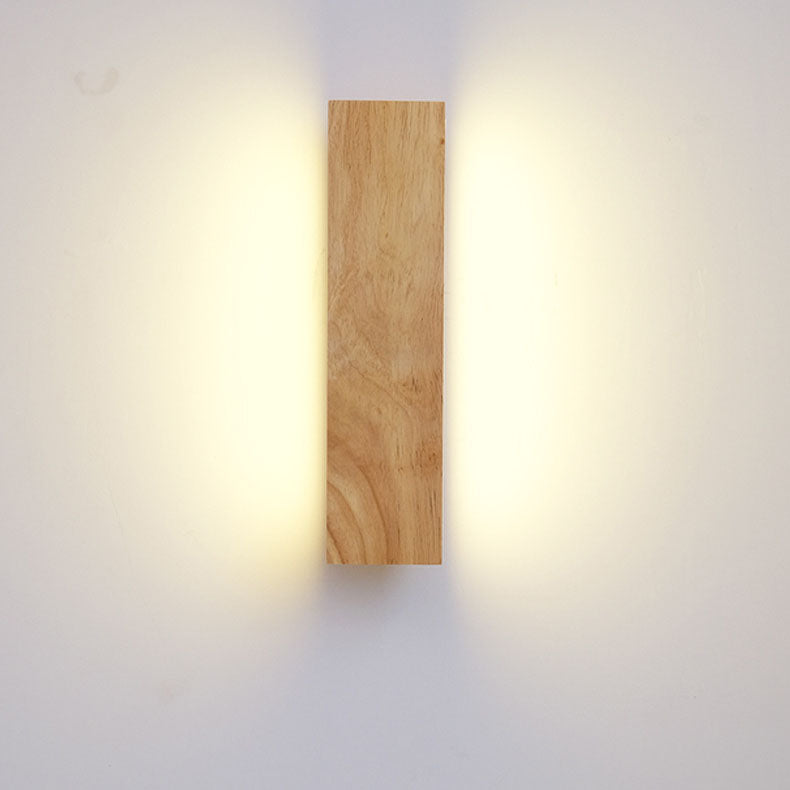 Log Rotatable LED Wall Sconce