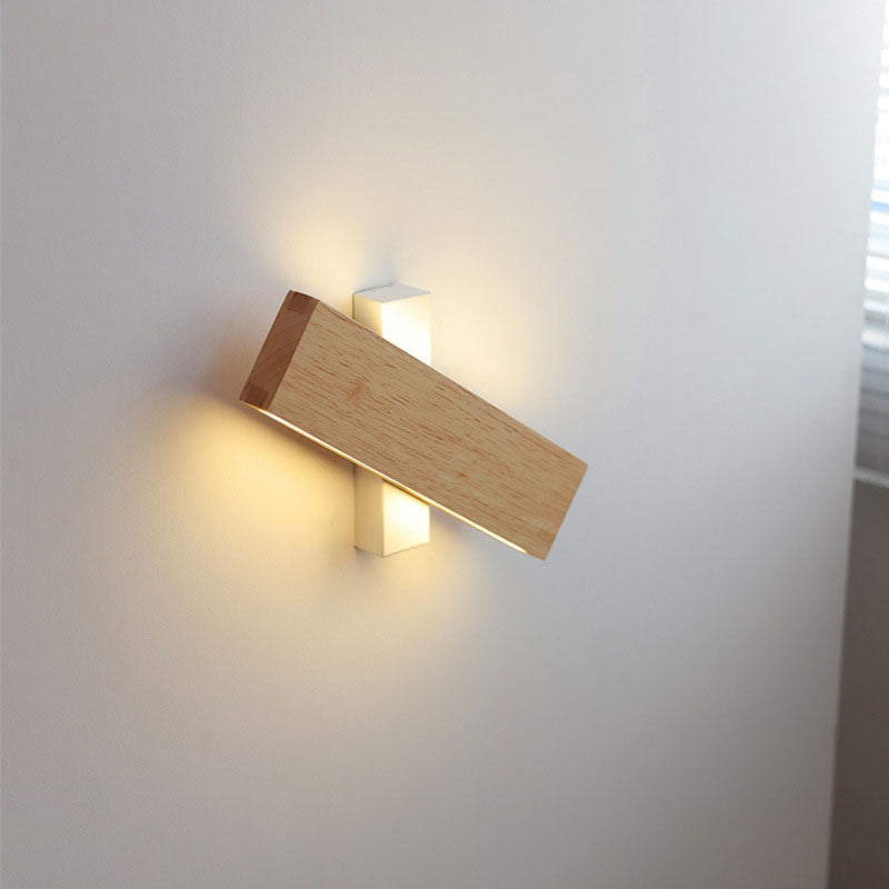 Log Rotatable LED Wall Sconce