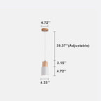 Macaron Cylinder LED Pendant Light
