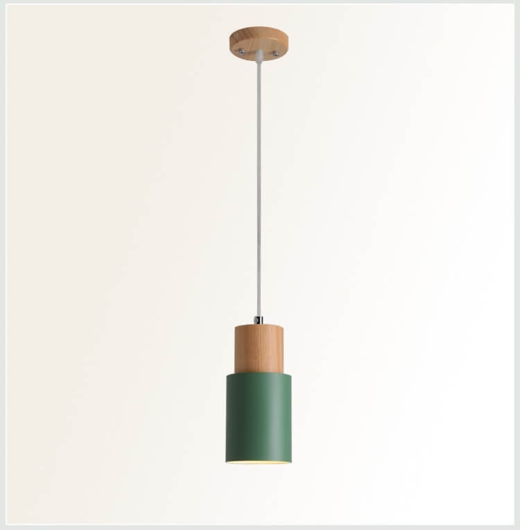 Macaron Cylinder LED Pendant Light