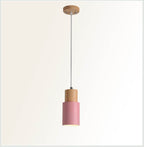 Macaron Cylinder LED Pendant Light