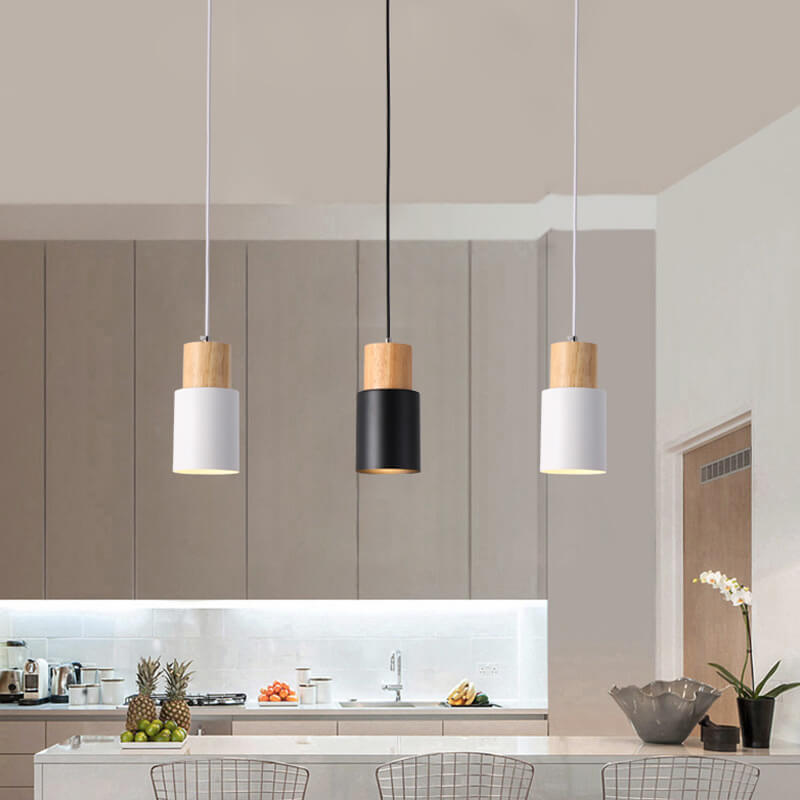 Macaron Cylinder LED Pendant Light