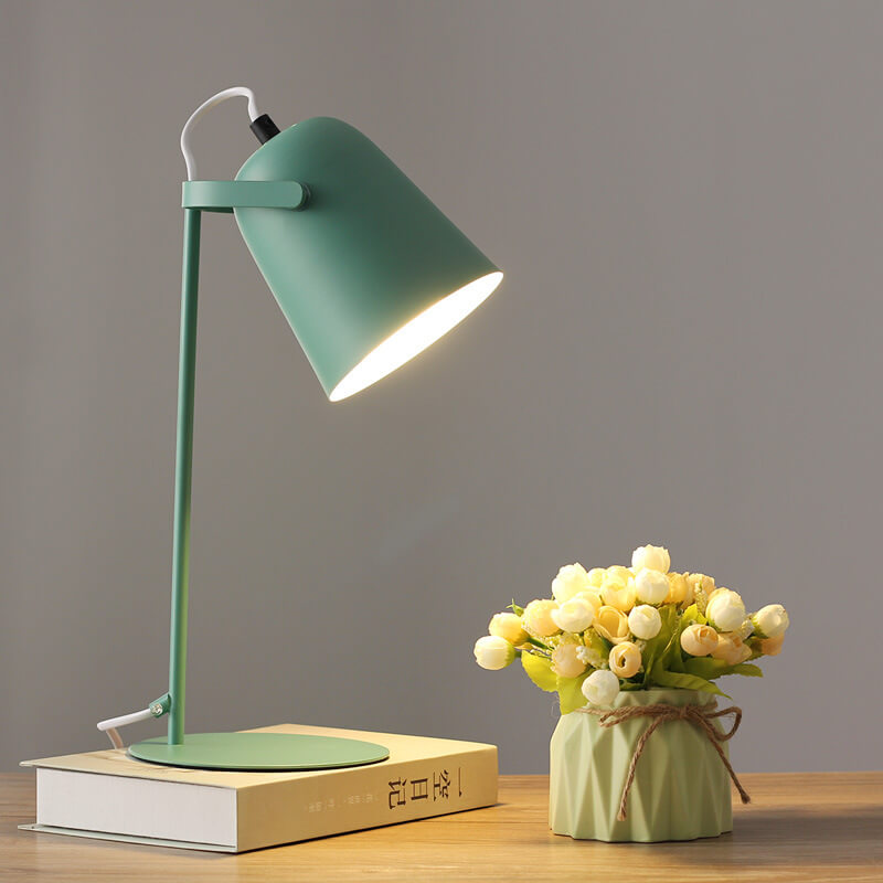 Macaron Iron Bucket Table Lamp