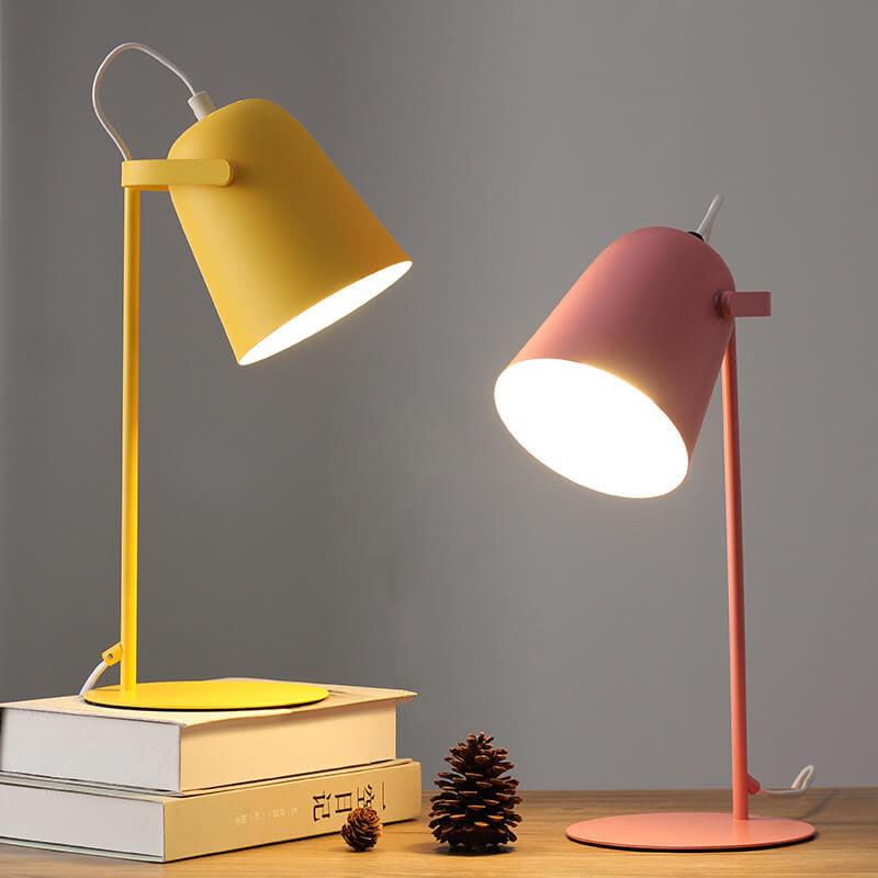 Macaron Iron Bucket Table Lamp