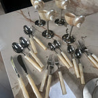 Marina Glassware with Natural Shell Stem – Elegant Drinking Glasses for Cocktails and Champagne 3