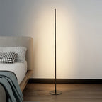 Modern Black Floor Lamp with Dimmable LED Light for Living Room 0
