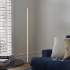 Modern Black Floor Lamp with Dimmable LED Light for Living Room 5