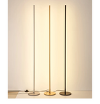 Modern Black Floor Lamp with Dimmable LED Light for Living Room 6
