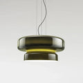 Modern Bohemian Kitchen Pendant Lighting with Clear Glass Shade and Adjustable Height 0