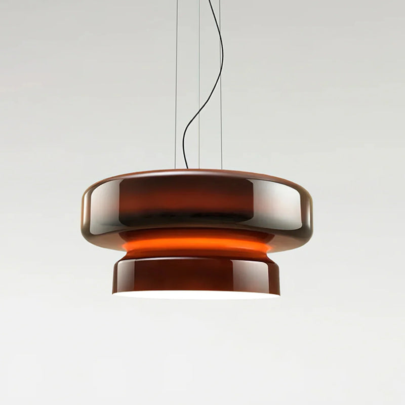 Modern Bohemian Kitchen Pendant Lighting with Clear Glass Shade and Adjustable Height 9