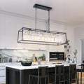 Modern Crystal Chandelier Light for Dining Room with Adjustable Height and Dimmable Features 0