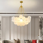 Modern European Glass Chandelier with 37 Globes – Elegant Lighting Fixture 1
