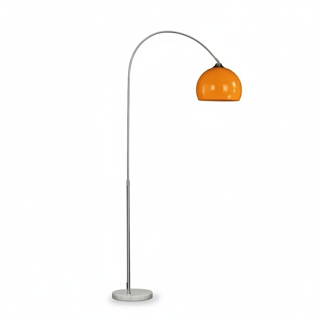 Modern Floor Lamp with Metal and Glass Design for Living Room 1