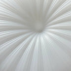 Modern Flush Mount Ceiling Light Fixture with Pleated Acrylic Design 6