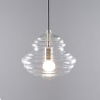 Modern Glass Pendant Light Fixture with Adjustable Height for Kitchen and Dining 10
