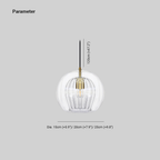 Modern Glass Pendant Light in Clear and Amber Shades for Kitchen and Dining 4