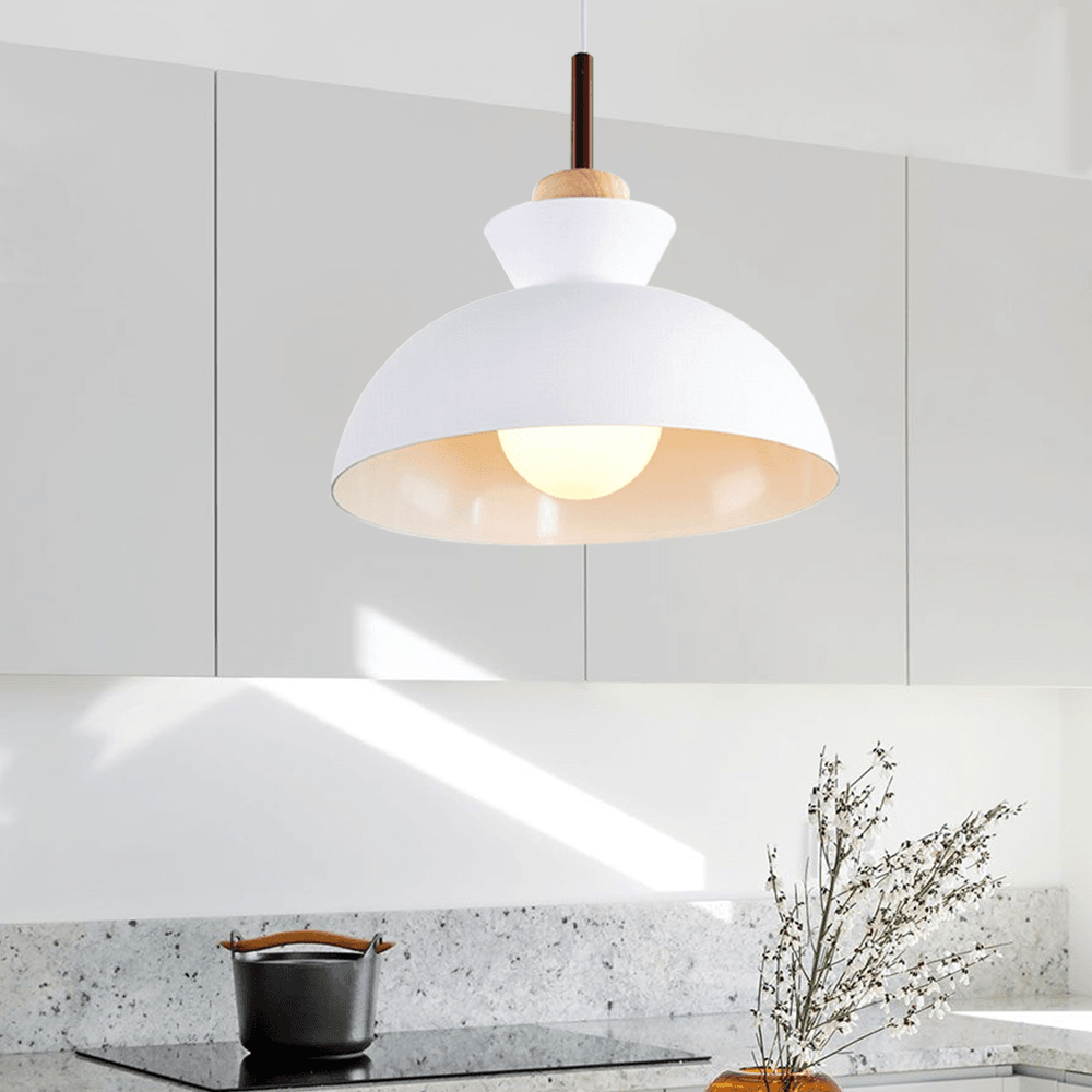 Modern Glass Pendant Light with Adjustable Cable for Kitchen Lighting 3
