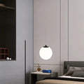 Modern Glass Pendant Light with Adjustable Hanging Wire for Kitchen and Dining 0
