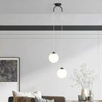 Modern Glass Pendant Light with Adjustable Hanging Wire for Kitchen and Dining 3