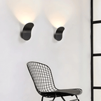 Modern Kallio Wall Light – Curved Metal Design, Energy-Efficient LED, Available in 4 Colors – Ideal for Home and Commercial Spaces 2
