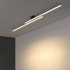 Modern LED Flush Mount Ceiling Light Fixture in Aluminium with Adjustable Colour Temperature 2