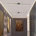 Modern LED Flush Mount Ceiling Light Fixture in Aluminium with Adjustable Colour Temperature 4