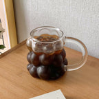 Modern Mediterranean Glassware - Niu Blau Drinking Glass, High-Quality Glass with Handle Options for Coffee, Tea, Juice, and Cocktails 1