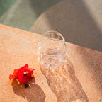 Modern Mediterranean Glassware - Niu Blau Drinking Glass, High-Quality Glass with Handle Options for Coffee, Tea, Juice, and Cocktails 2