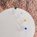 Modern Mediterranean Glassware with Ergonomic Handle – 110 ml Drinking Glass for Coffee and Tea 2