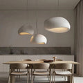Modern Mushroom Chandelier Light with LED and Adjustable Height for Dining Room 0