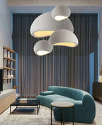 Modern Mushroom Chandelier Light with LED and Adjustable Height for Dining Room 3