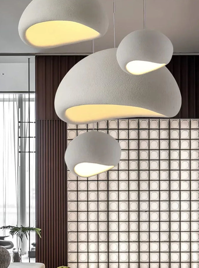 Modern Mushroom Chandelier Light with LED and Adjustable Height for Dining Room 5