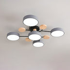 Molecule Branch LED Semi-Flush Light