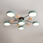 Molecule Branch LED Semi-Flush Light