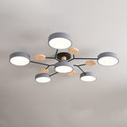 Molecule Branch LED Semi-Flush Light