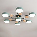 Molecule Branch LED Semi-Flush Light