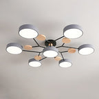 Molecule Branch LED Semi-Flush Light