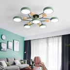 Molecule Branch LED Semi-Flush Light