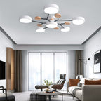 Molecule Branch LED Semi-Flush Light