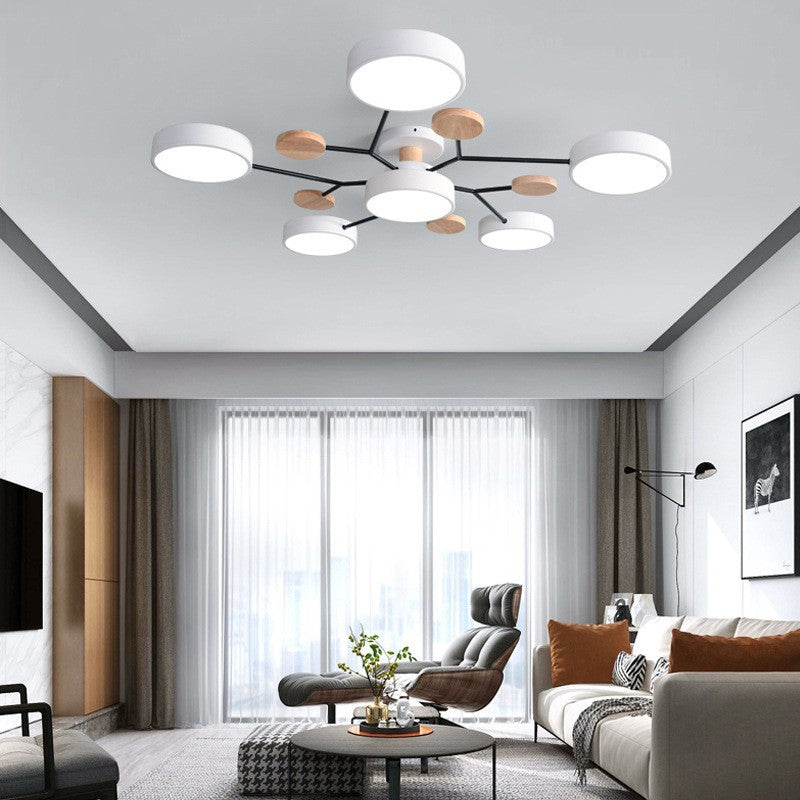 Molecule Branch LED Semi-Flush Light