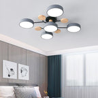 Molecule Branch LED Semi-Flush Light