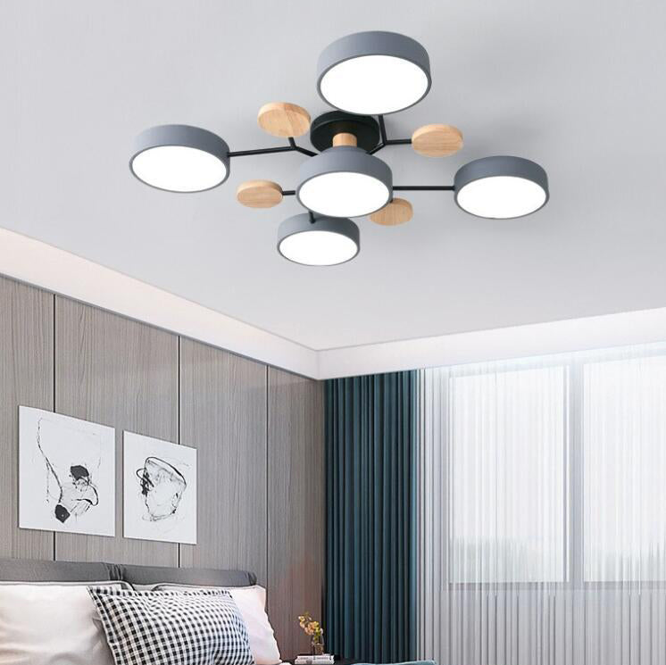 Molecule Branch LED Semi-Flush Light