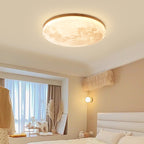 Moon Round LED Flush Mount Light