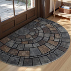Mosaic Doormat with Non-Slip Base for Indoor and Outdoor Use 2