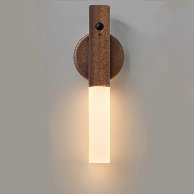 Motion Sensor Wall Light with ABS Plastic and Minimalist Design 0